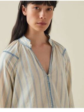 Toast striped blouse